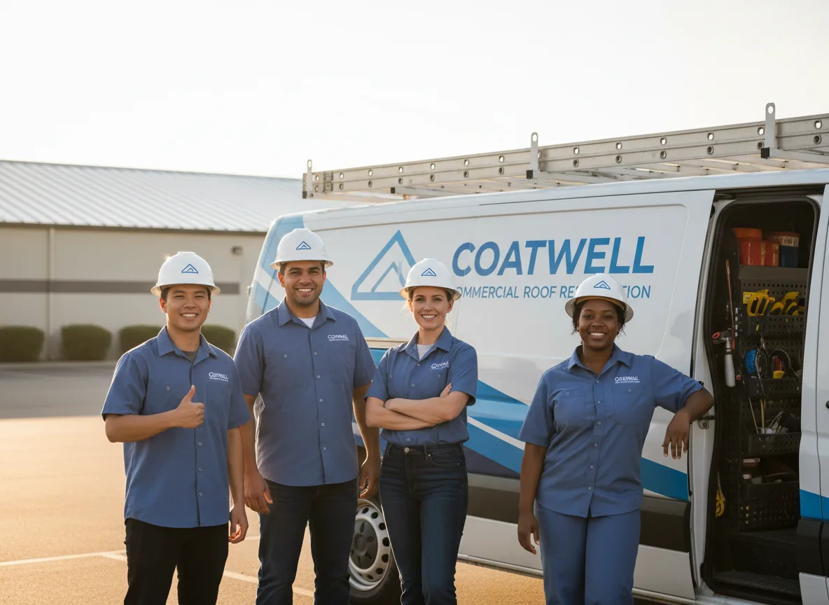 Commercial roof coating company in Dorsey, IL
